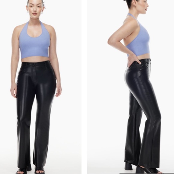 Aritzia Pants - Aritzia Wilfred Faux Leather Beatrix Pants